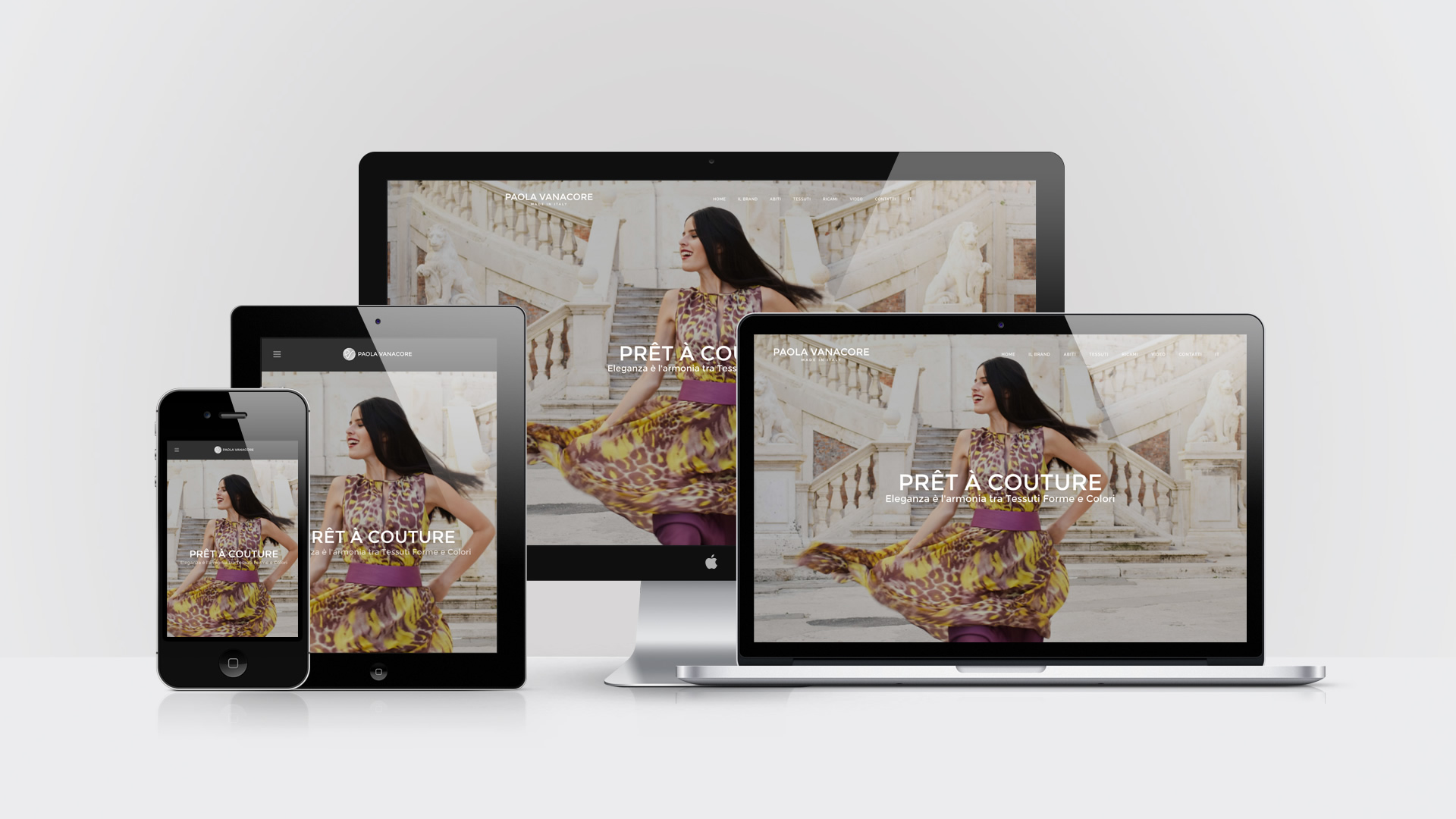 Paola Vanacore Made in Italy Realizzazione sito Web Responsive - Web Graphic Designer - Marketing